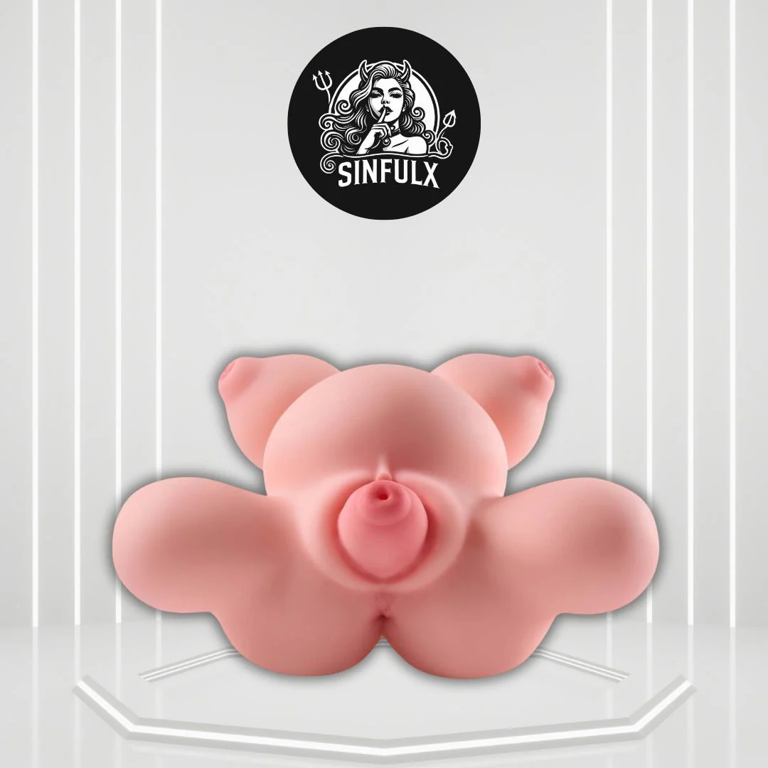 LunaCore 4-Hole TPE Prolapse Torso Stroker Doll