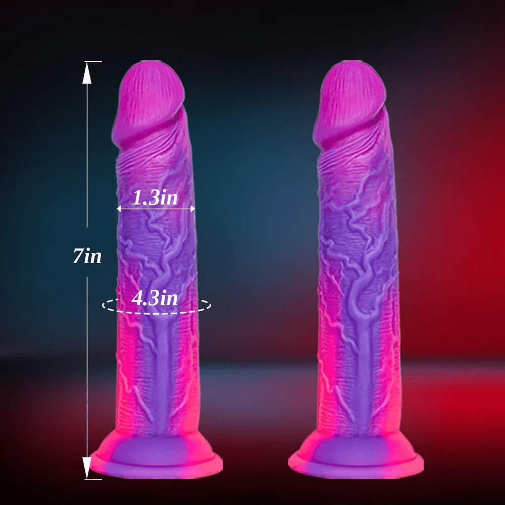 TwinPop 14” Double-Ended Dildo Suction Cup Silicone Set - Image 5
