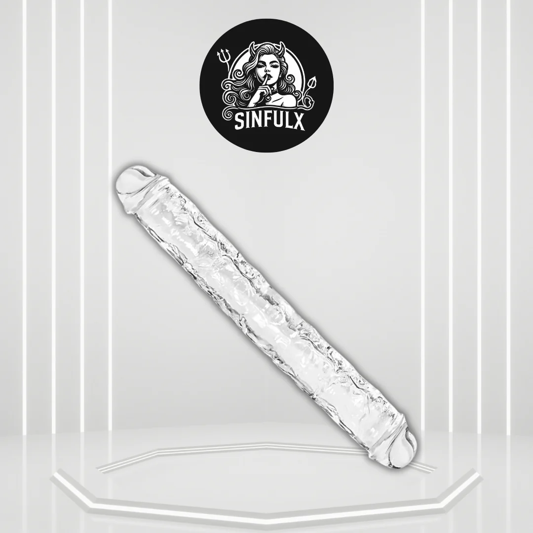 TitanFlex 18” Double-Ended Dildo Thick Flexible
