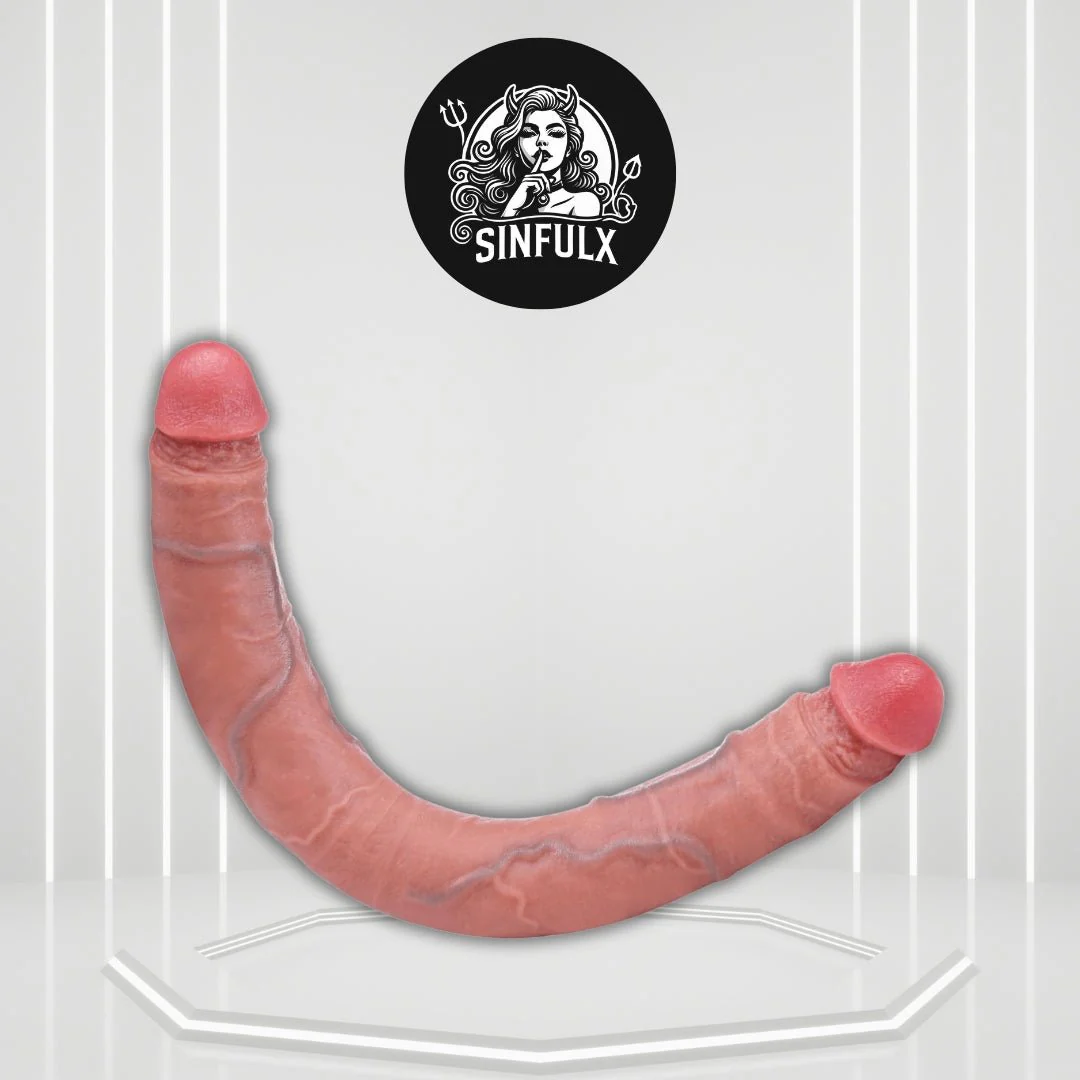 MaxFlow 19.7” XXL Double-Ended Dildo Thick Silicone