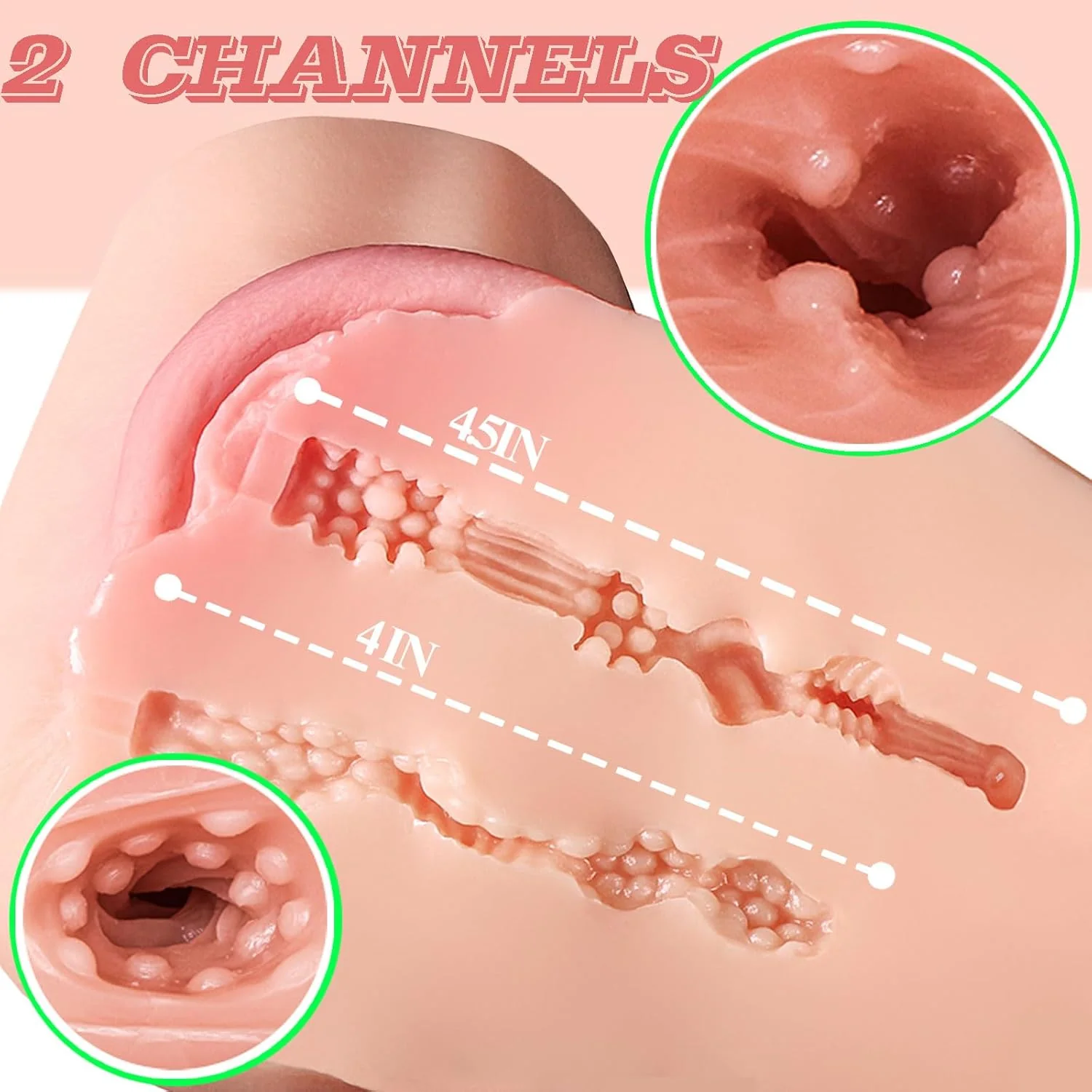 PocketCurve Mini Dual Entry Pocket Sex Doll 2.43LB - Image 4