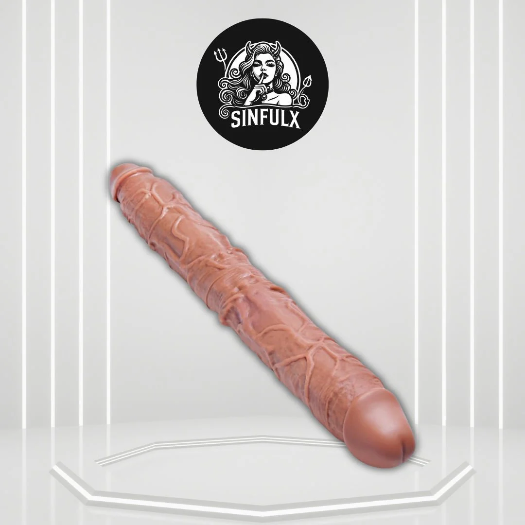 MegaFlex 20.5” XXL Double-Ended Dildo Thick Silicone Toy