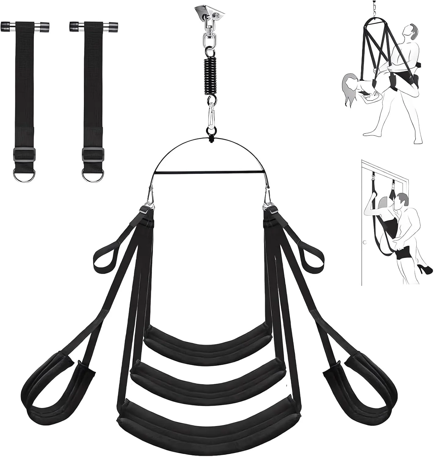 OrvexaX 360° Spinning Sex Swing 800lb Dual Mount