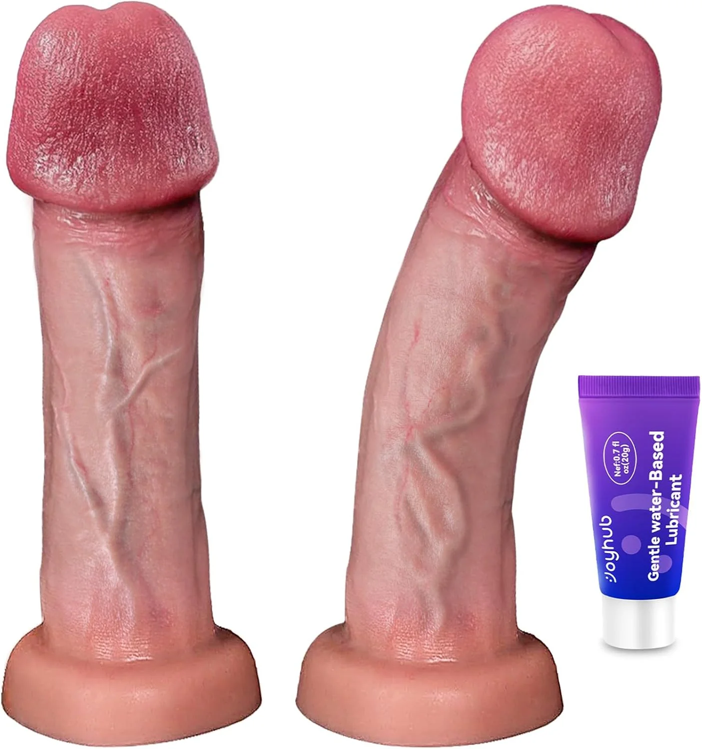 SlimEase 7.1” Beginner Silicone Dildo Suction Cup Strap-On - Image 8