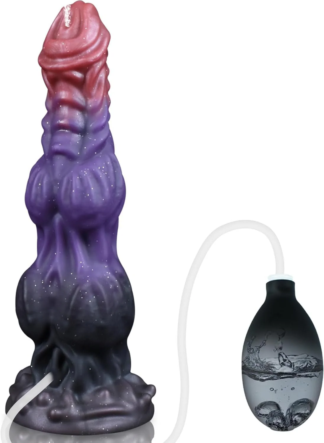 MythicJet 9.6” Squirting Knot Dildo Silicone Suction Cup - Image 2