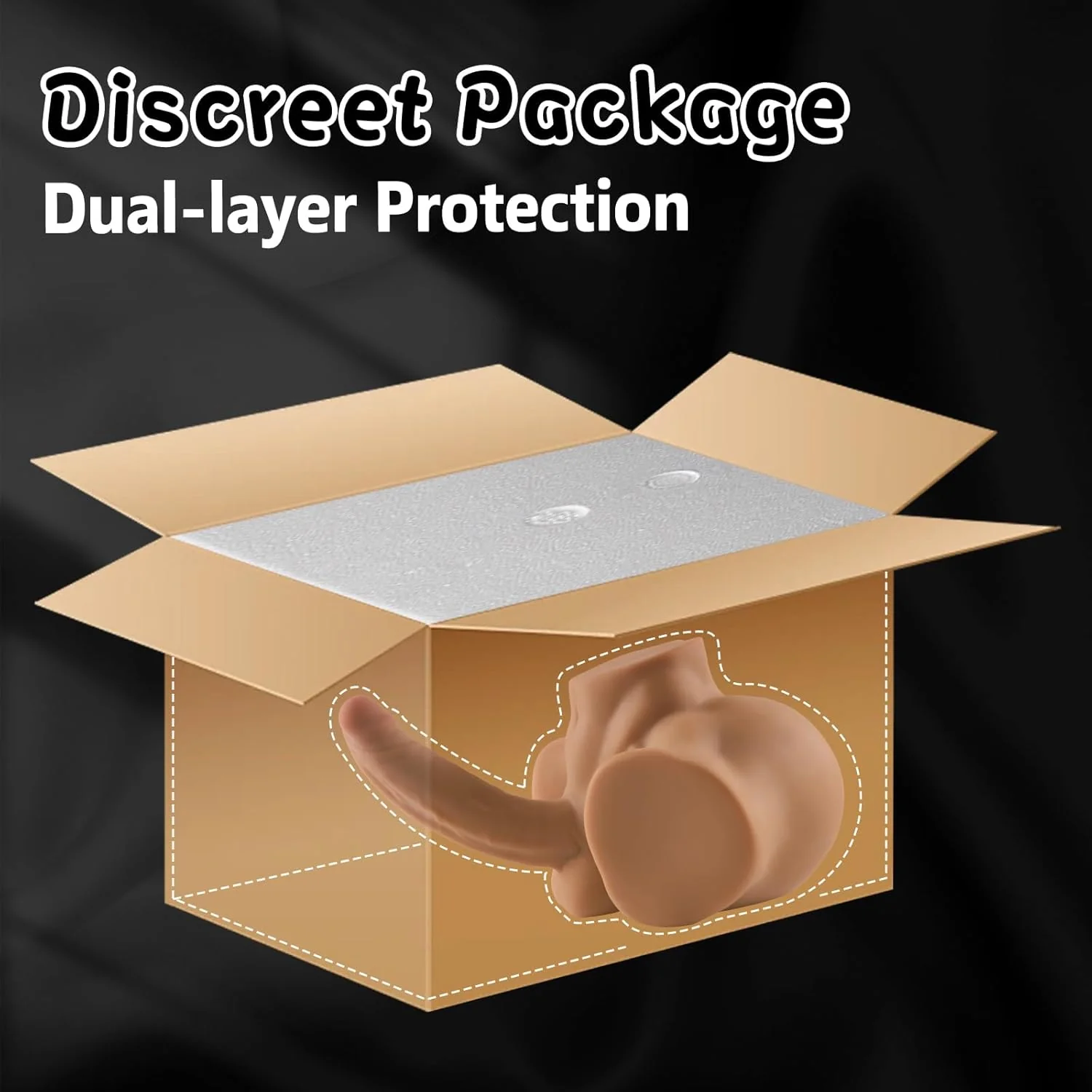 DravoniX Male Sex Doll Torso 7.4in Dildo 9.7LB - Image 8