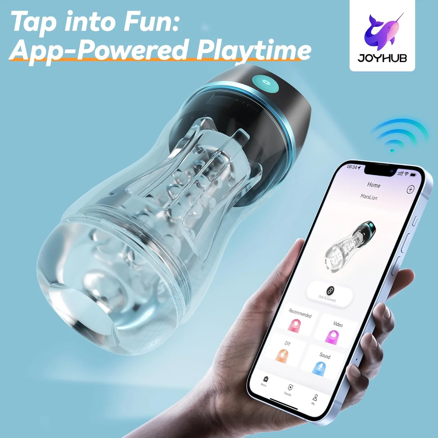 NexoraY AI Interactive Male Masturbator App Control - Image 6