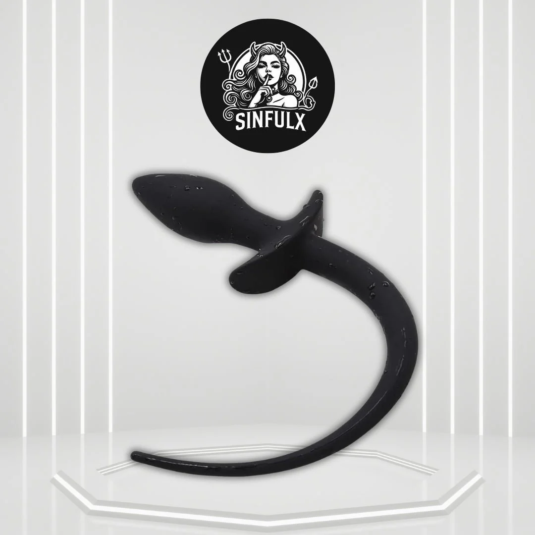 PuppyPlay Silicone Puppy Tail Butt Plug Trainer