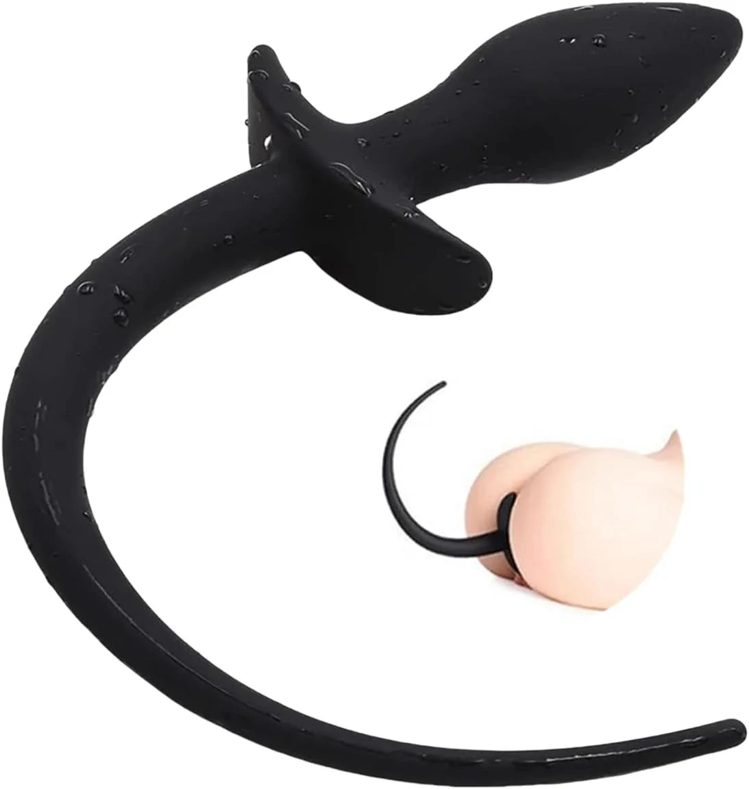 PuppyPlay Silicone Puppy Tail Butt Plug Trainer - Image 9