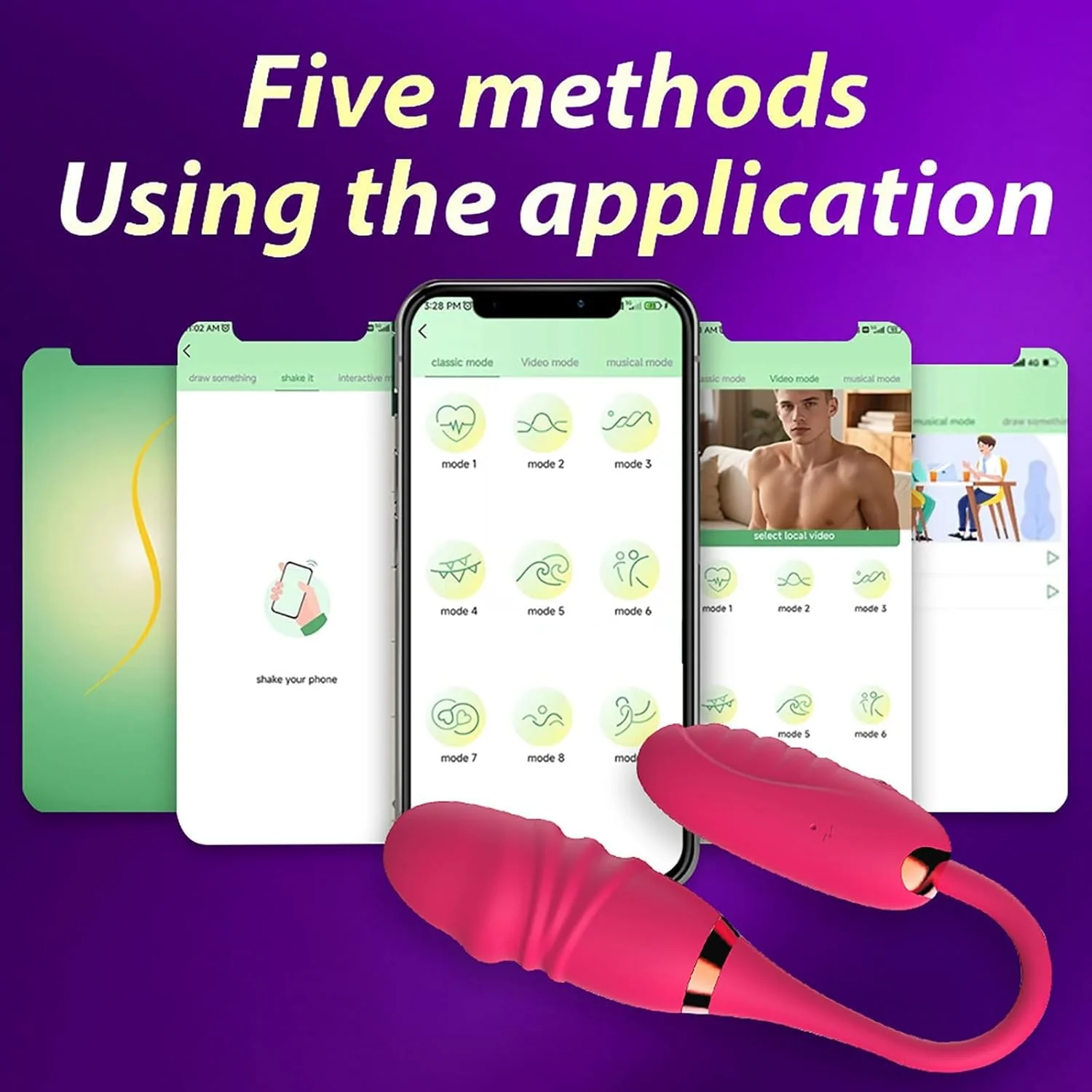 SyncWave App Remote G-Spot Vibrator Couples Toy 10 Modes - Image 7