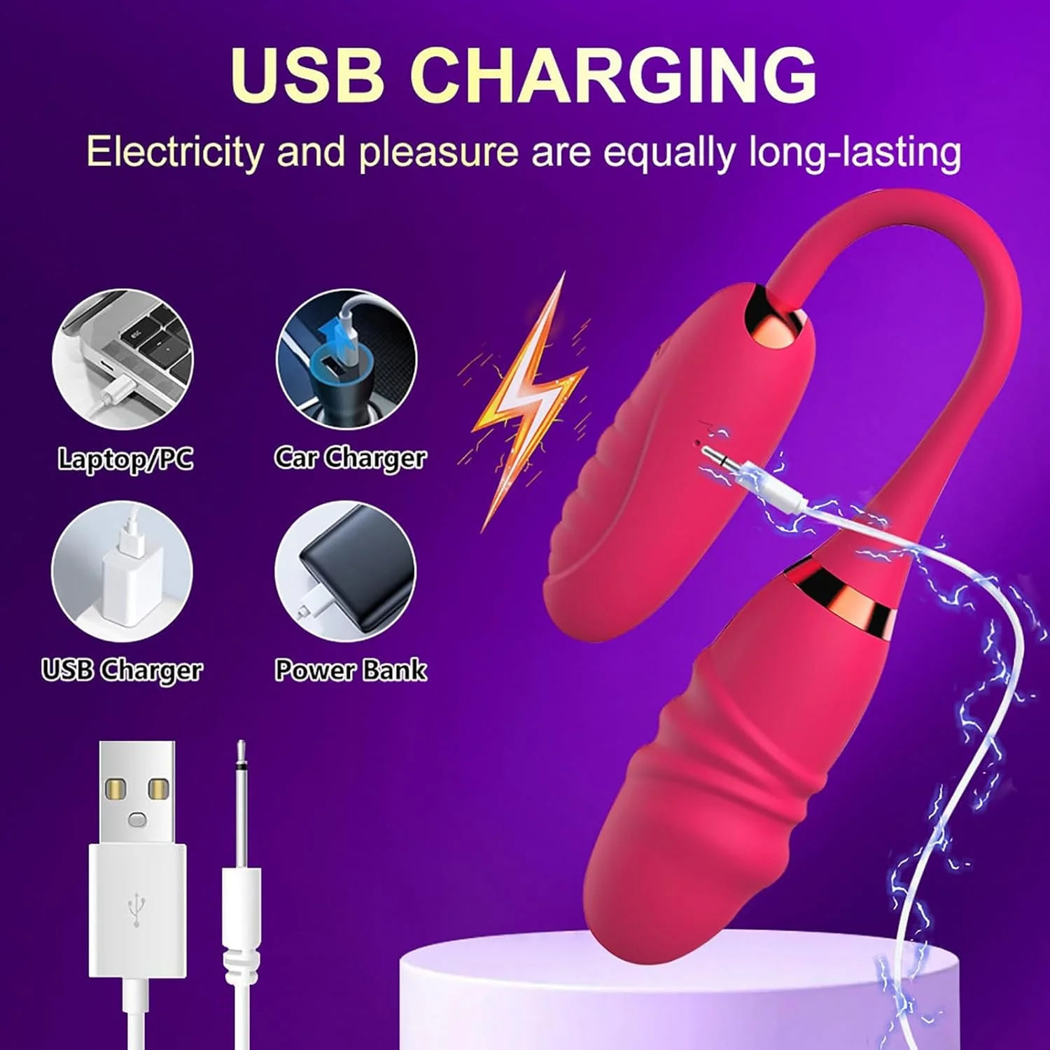 SyncWave App Remote G-Spot Vibrator Couples Toy 10 Modes - Image 8