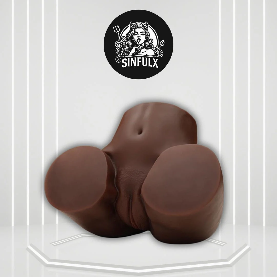 NoirCurve Ebony Sex Doll Torso Dual Channel TPE