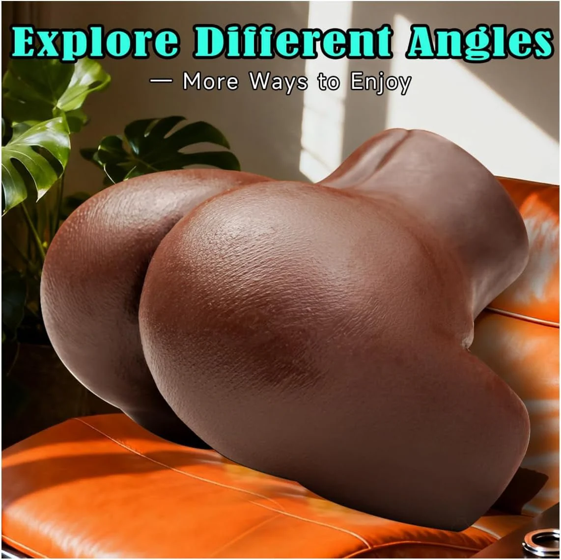 NoirCurve Ebony Sex Doll Torso Dual Channel TPE - Image 3