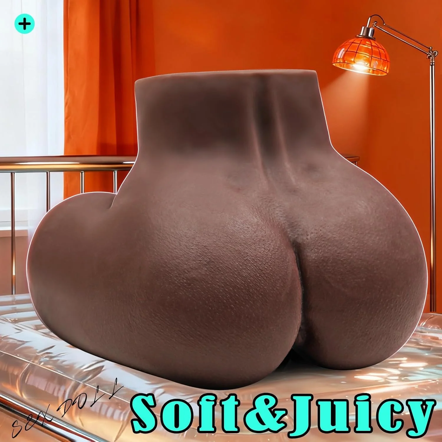 NoirCurve Ebony Sex Doll Torso Dual Channel TPE - Image 5