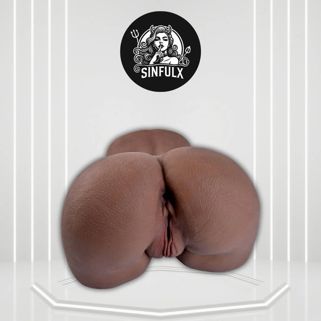NoirTouchX Realistic Dual Channel Male Stroker Ebony Sex Doll 5.2LB