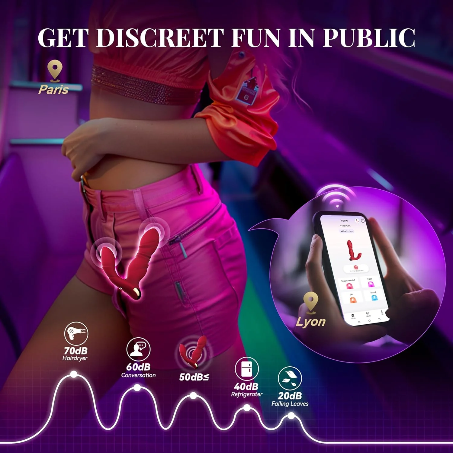 CelestePulse Wearable Thrusting Panty Vibrator with Remote & App Control - Image 4