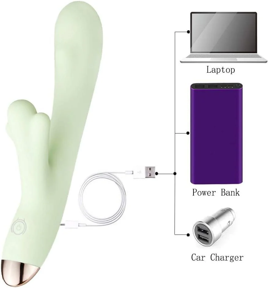 PureWave Rabbit Vibrator 8 Modes Waterproof USB - Image 6