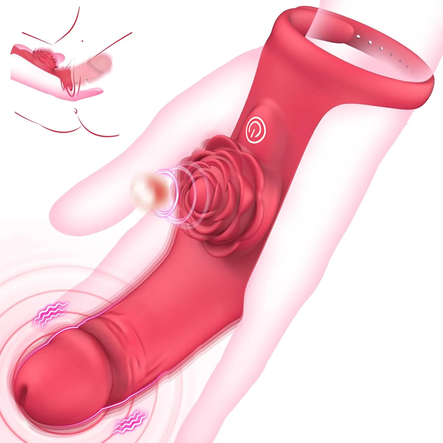 TouchOfEcstasy Fingering Dual Stimulation Vibrator - Image 2