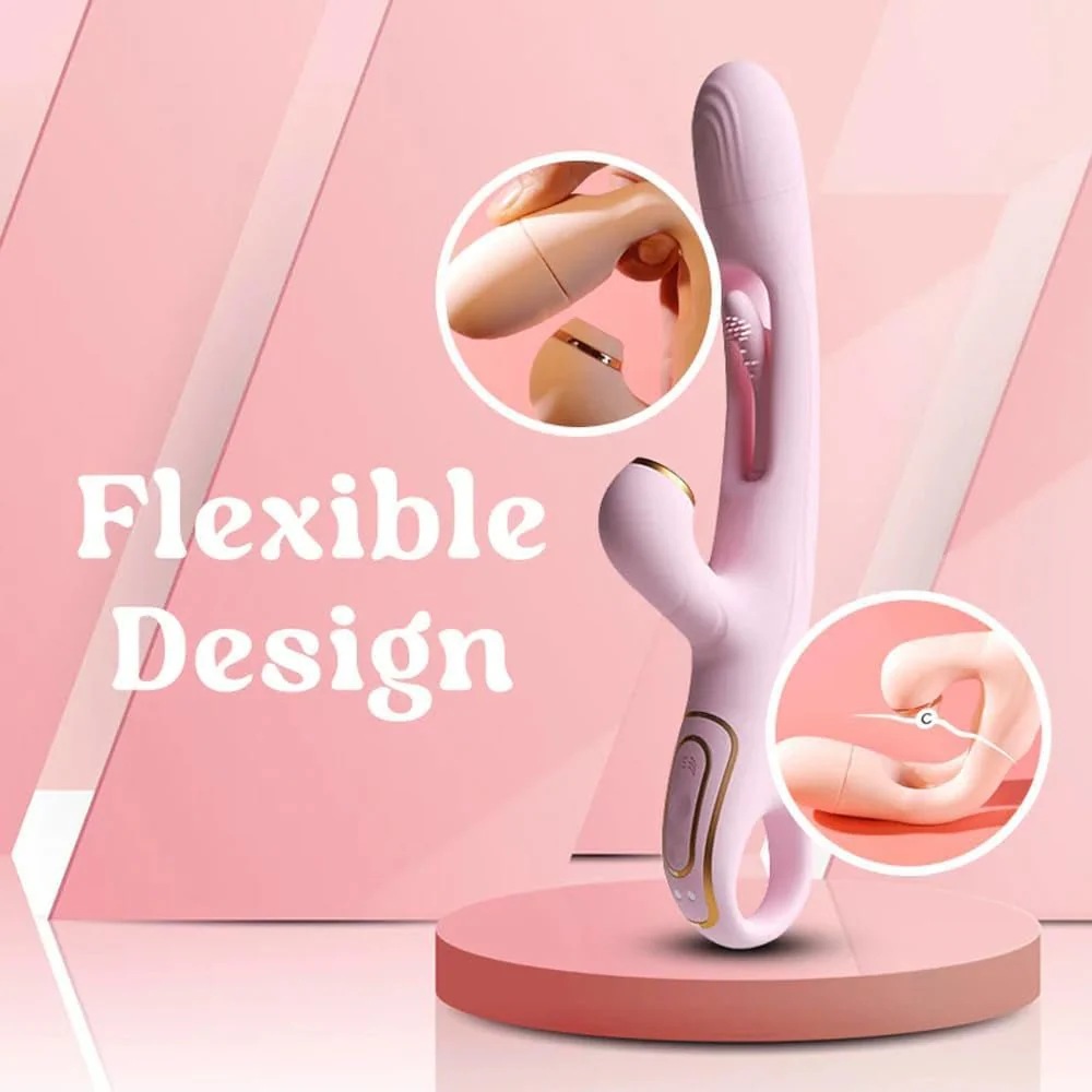 IvoryPulse Suction Rabbit Vibrator 3-in-1 Flapping Modes - Image 5