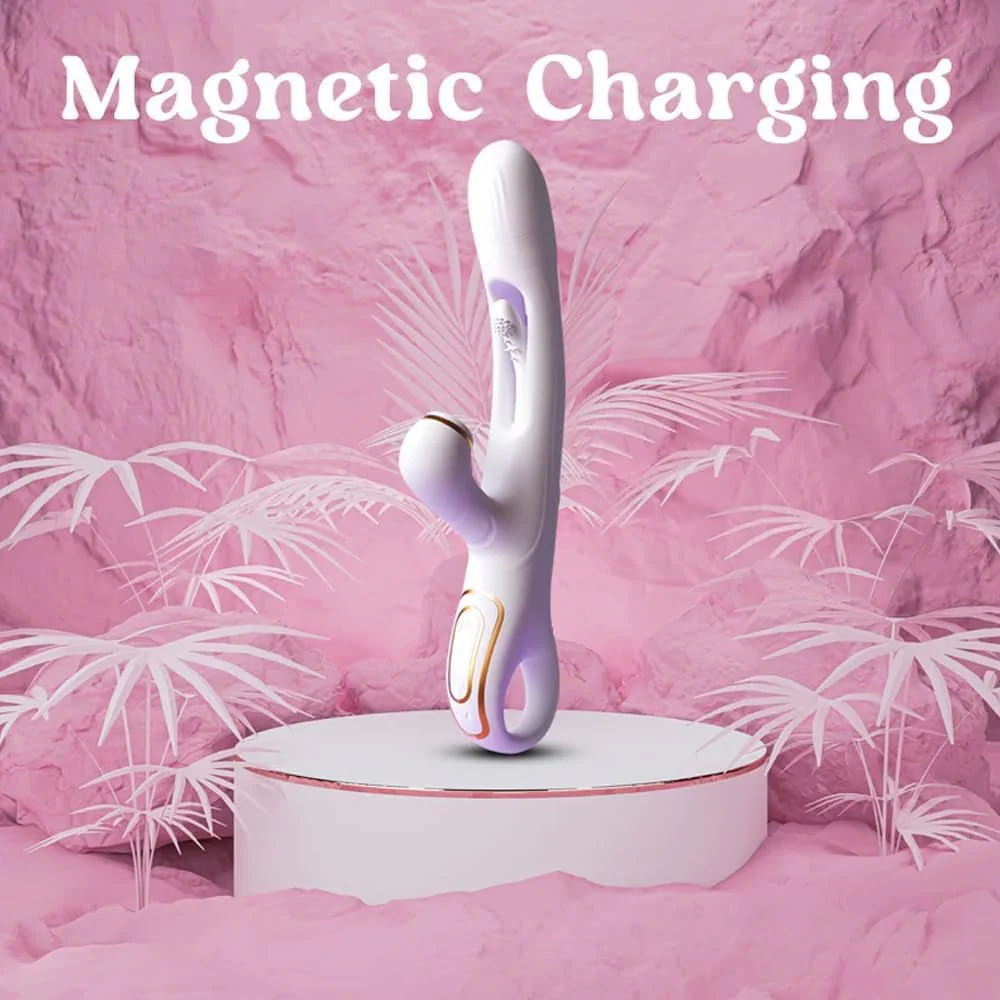 IvoryPulse Suction Rabbit Vibrator 3-in-1 Flapping Modes - Image 7
