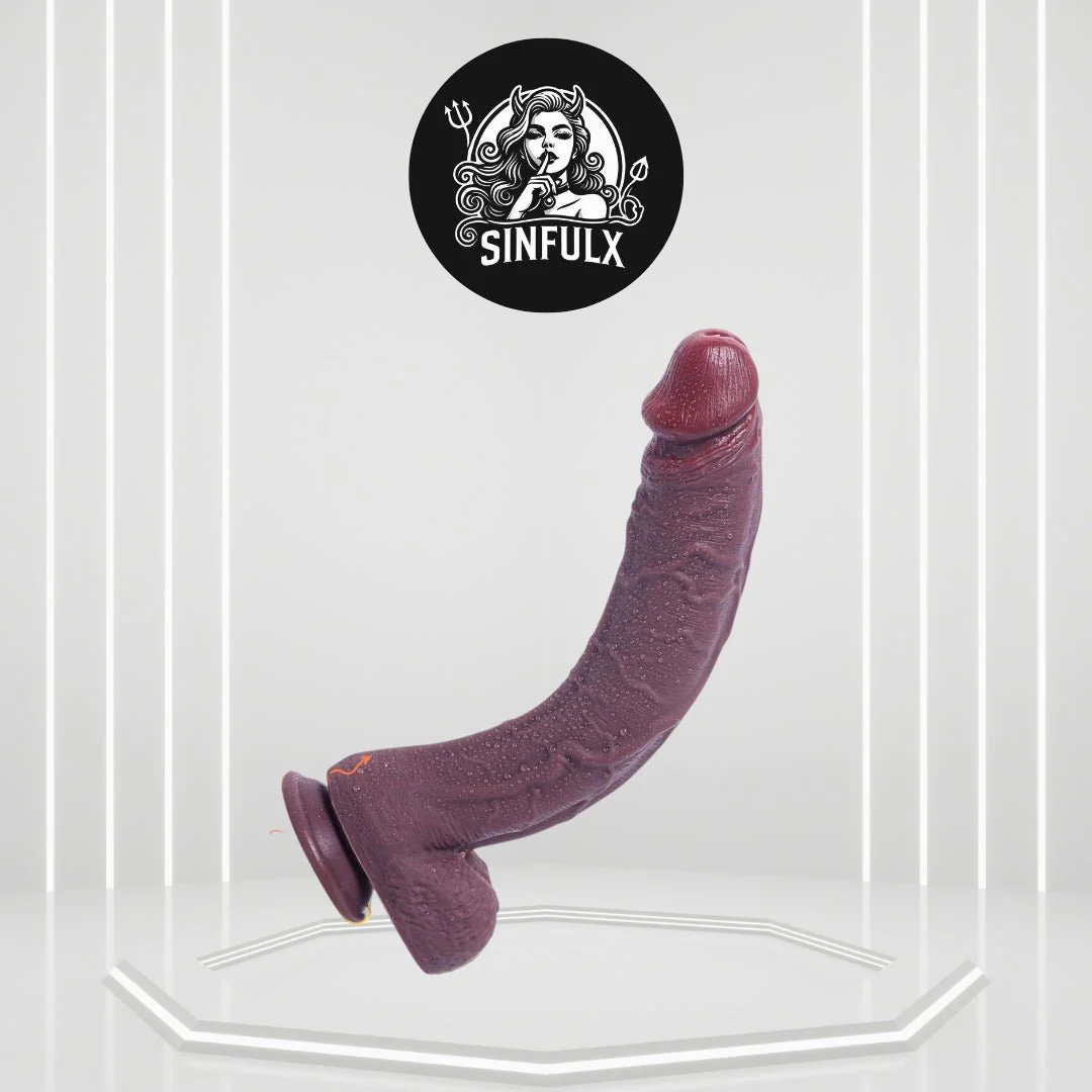 CoffeeBean 12" Huge Realistic Dildo