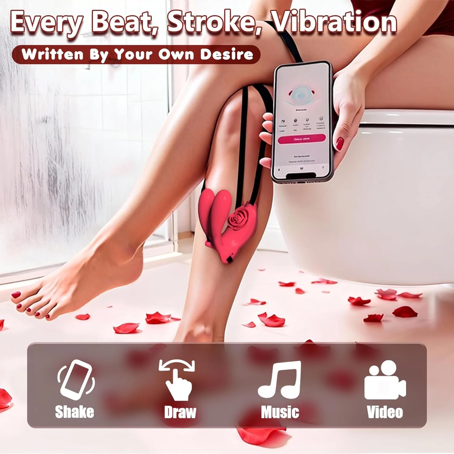 VelmoraSync App Remote Wearable Vibrator Couples G-Spot - Image 4