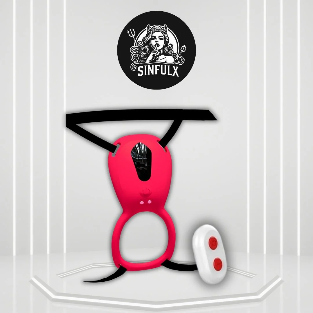 PetalLink App Control Cock Ring Clit Stimulator Wearable