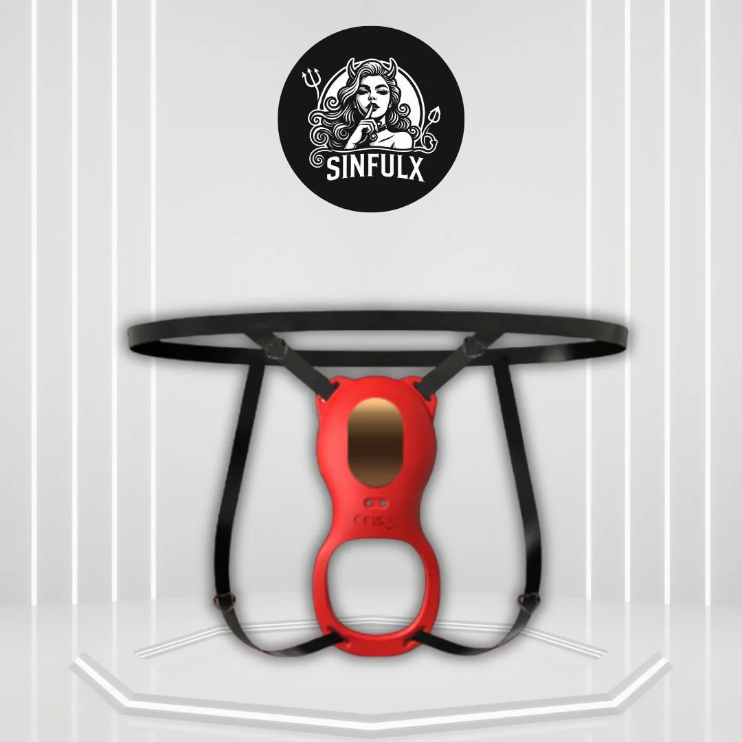 AeroPetal Clit Sucker Cock Ring App Remote 7 Modes Wearable