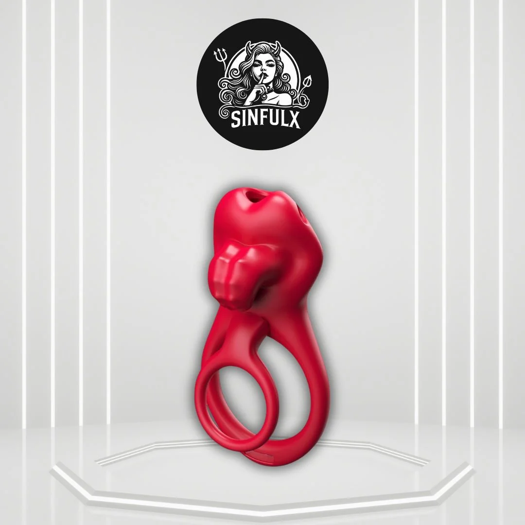 CrimsonSwitch Convertible Cock Ring Clit Stimulator App Control