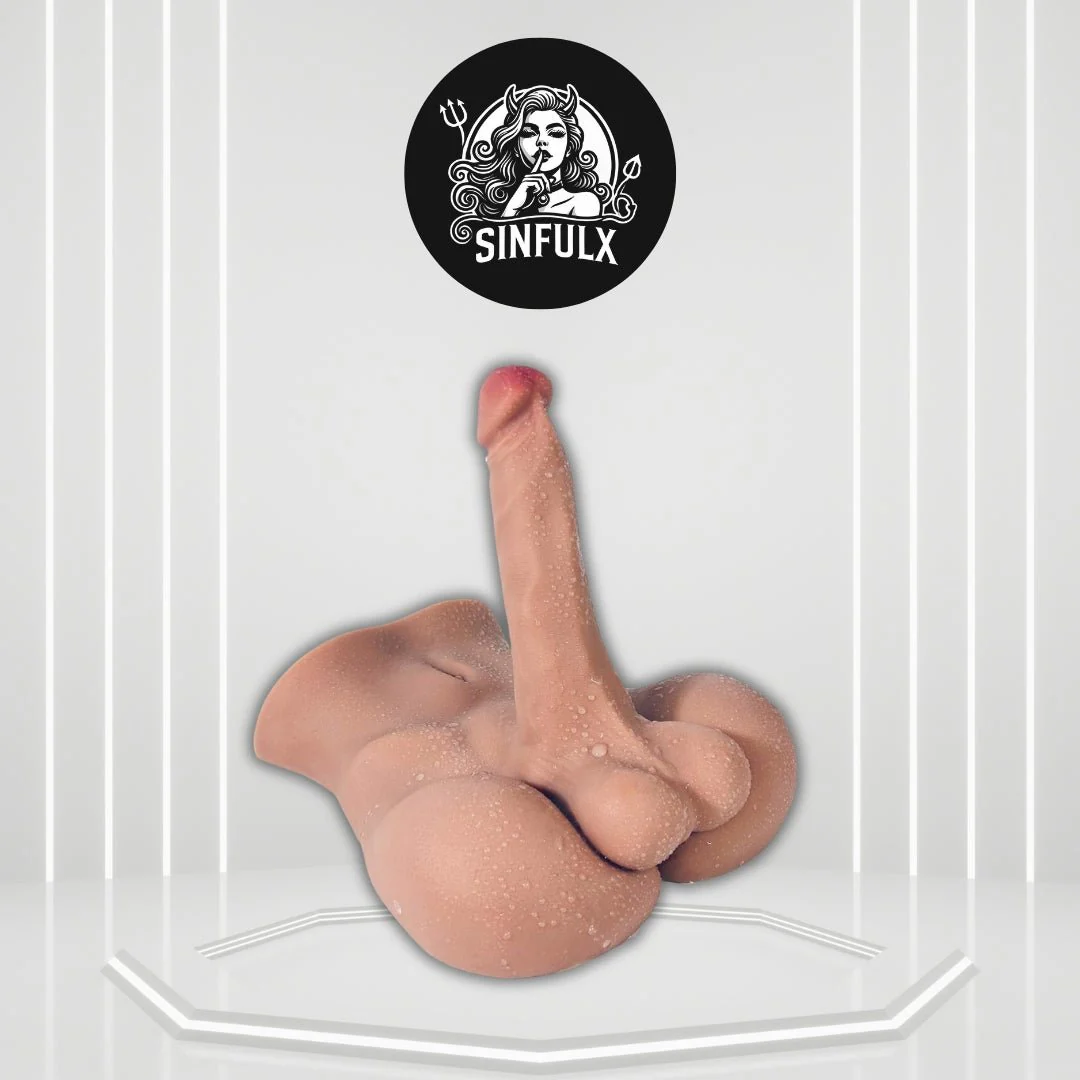 VelriX Male Sex Doll Torso Stable Base Flexible Dildo