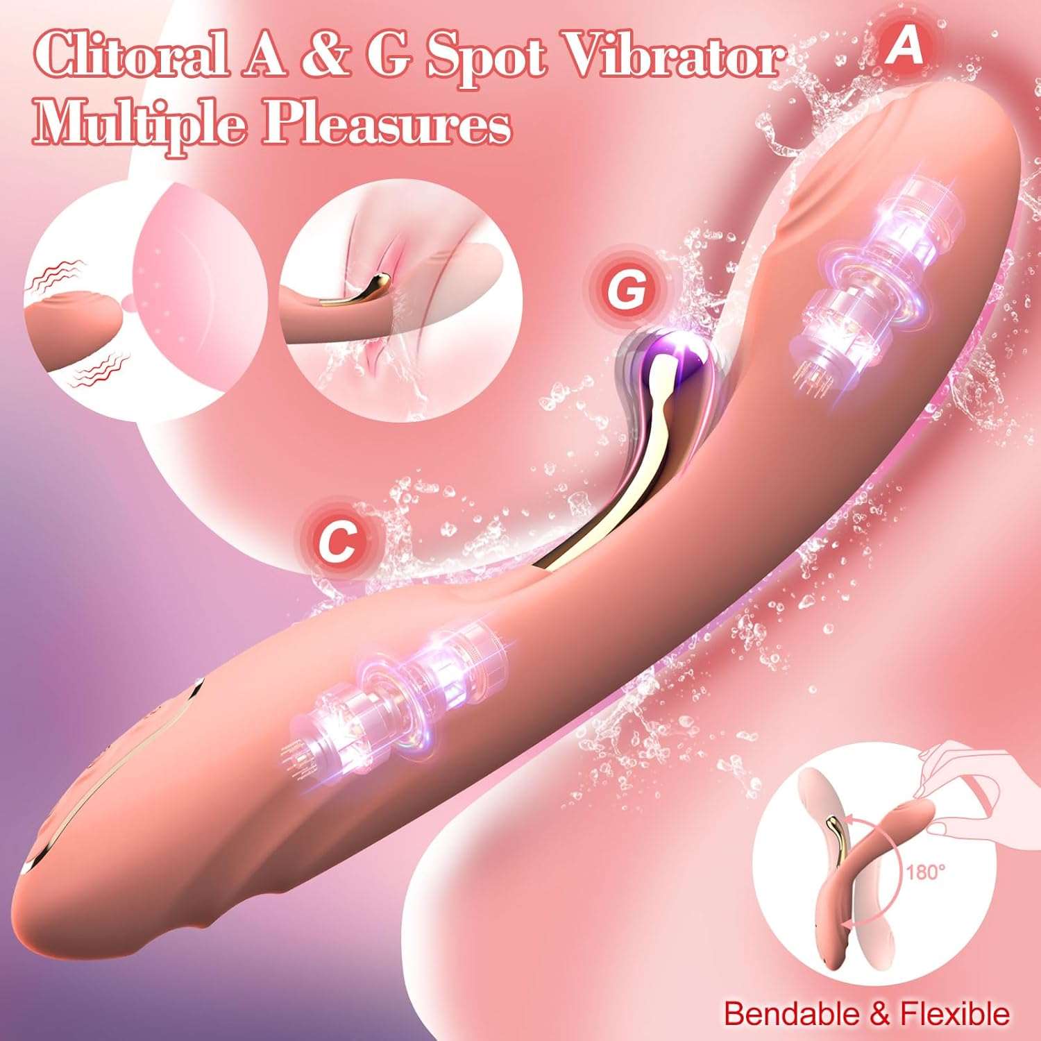 TandemVibe Dual Stimulation G-Spot Vibrator - Image 2