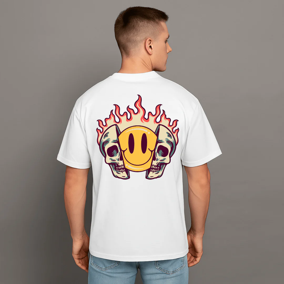 EA Men's Fire Emoji Oversized Tee