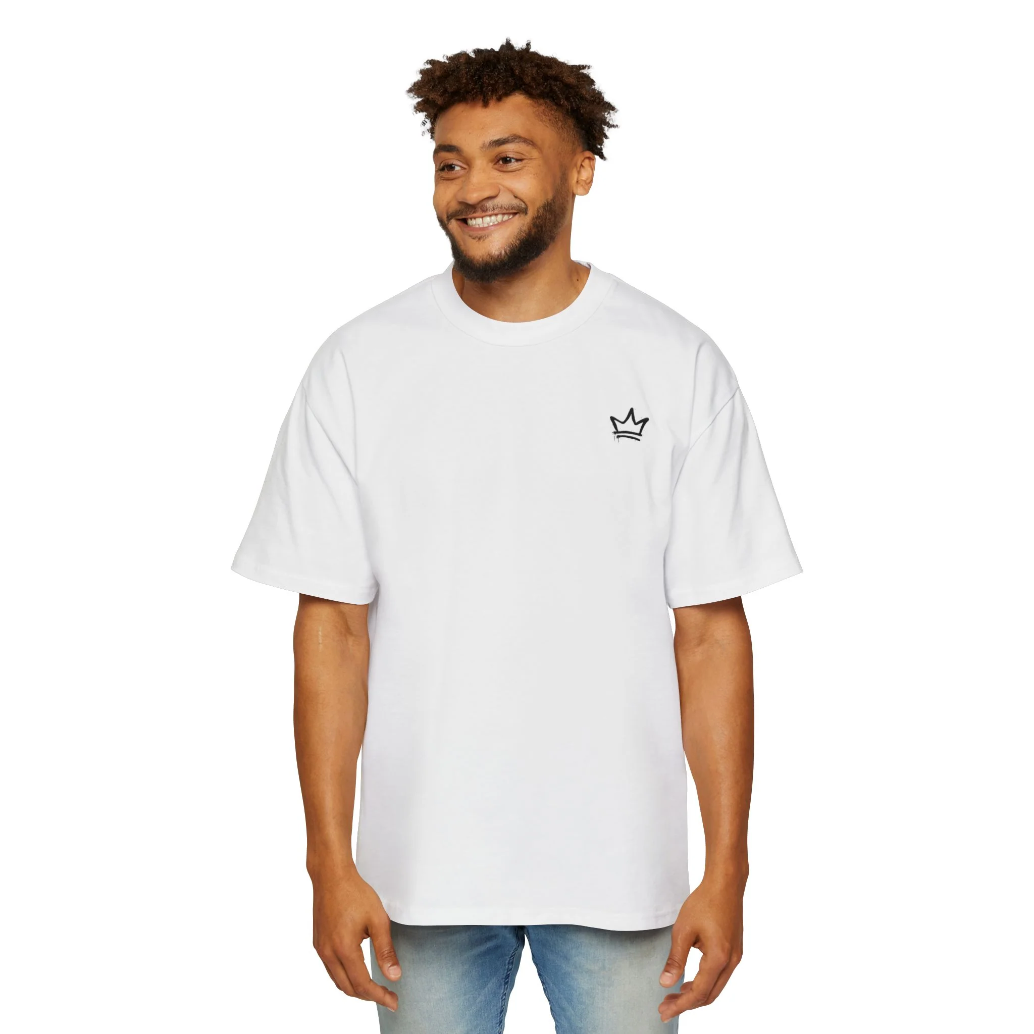 EA Men's Oversized Graffiti Tee - Image 4