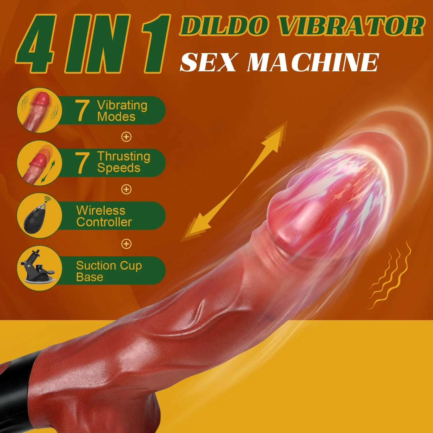 EchoPress Thrusting Dildo Vibrator Machine - Image 2