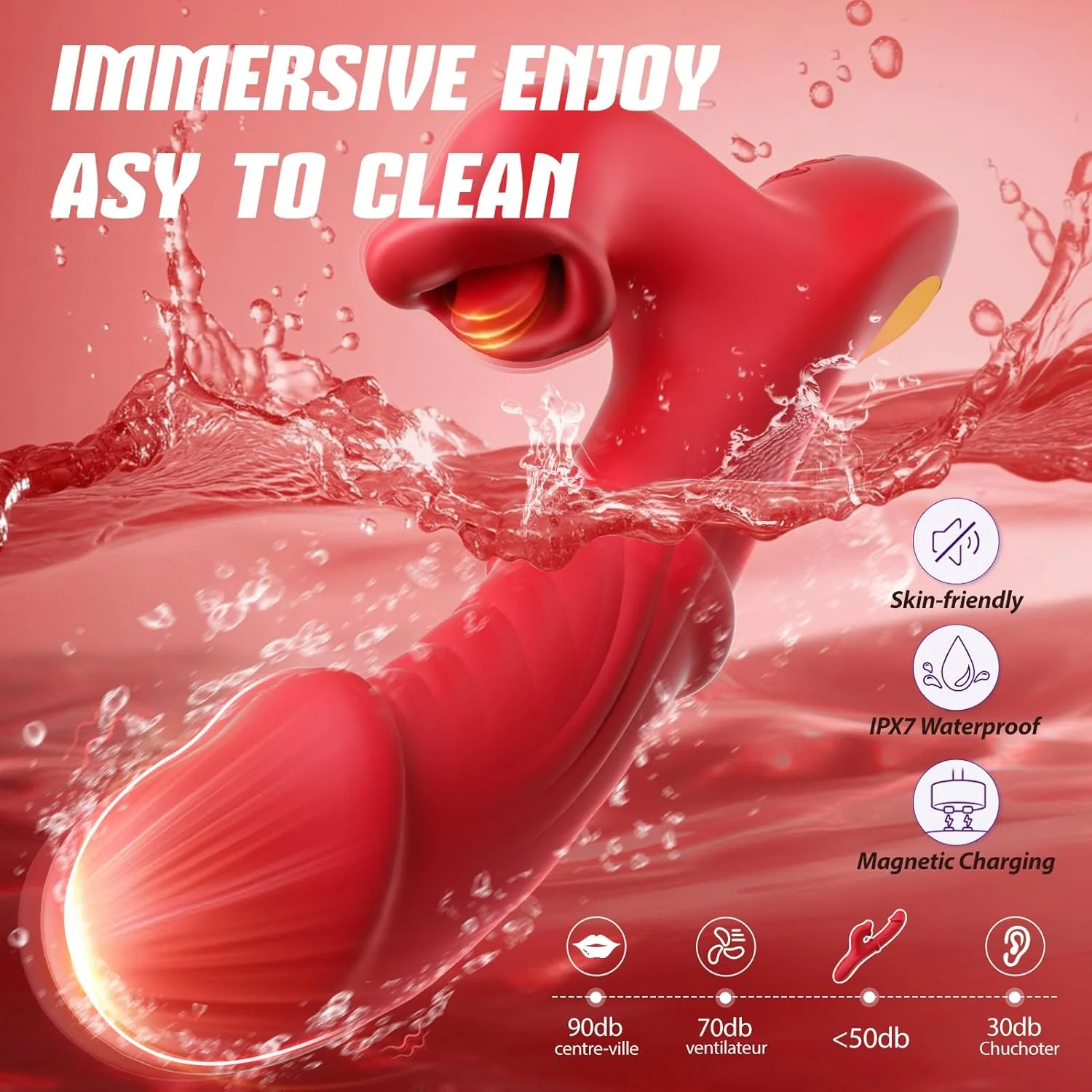 EclipsePulse Thrusting Dildo Vibrator Clit Stimulator - Image 6
