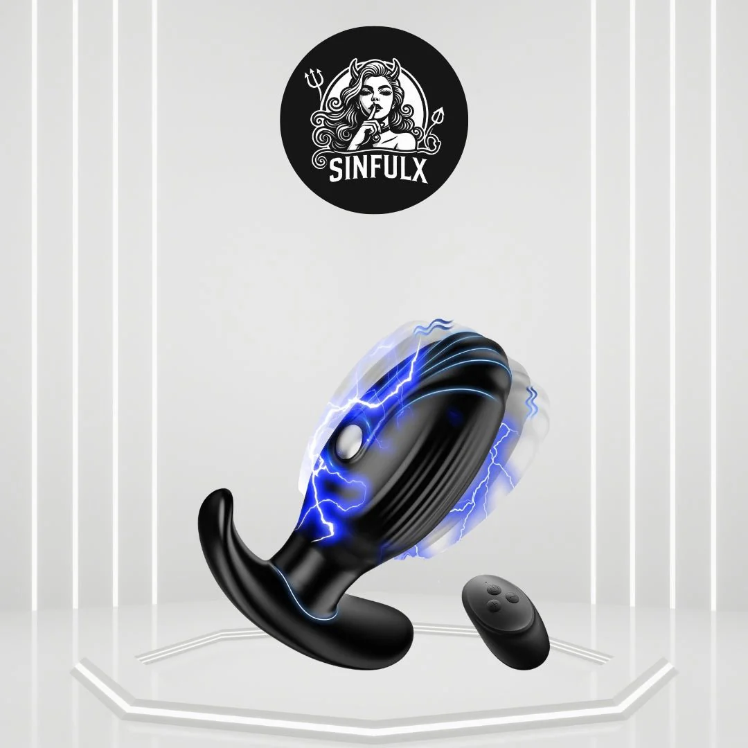 Electric Shock Butt Plug Vibrator