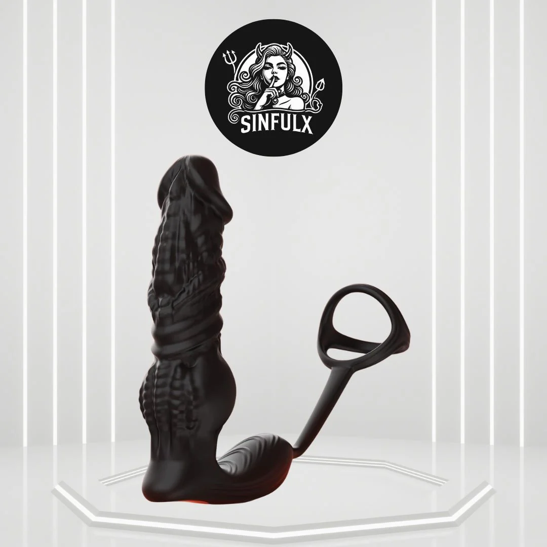 HyperThrust Thrusting Prostate Massager Cock Ring 9 Modes App Remote