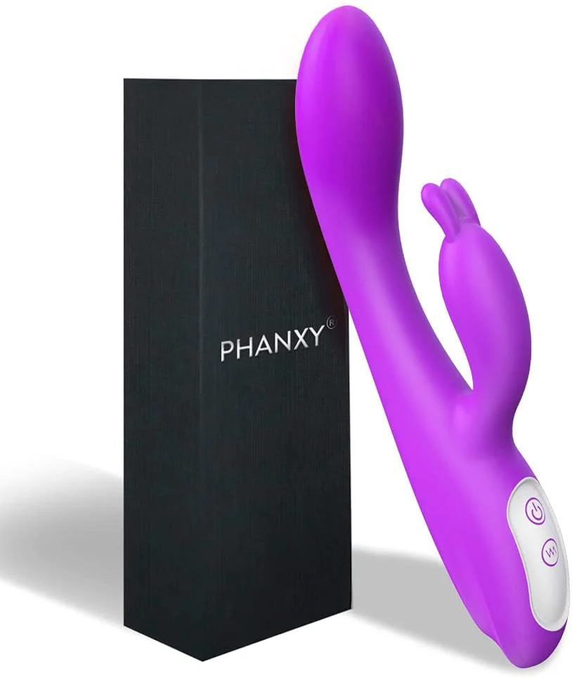 ThermaPulse Heating Rabbit Vibrator Waterproof 9 Modes Silicone - Image 2