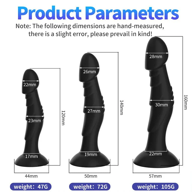 GripBase Silicone Prostate Butt Plug - Image 3