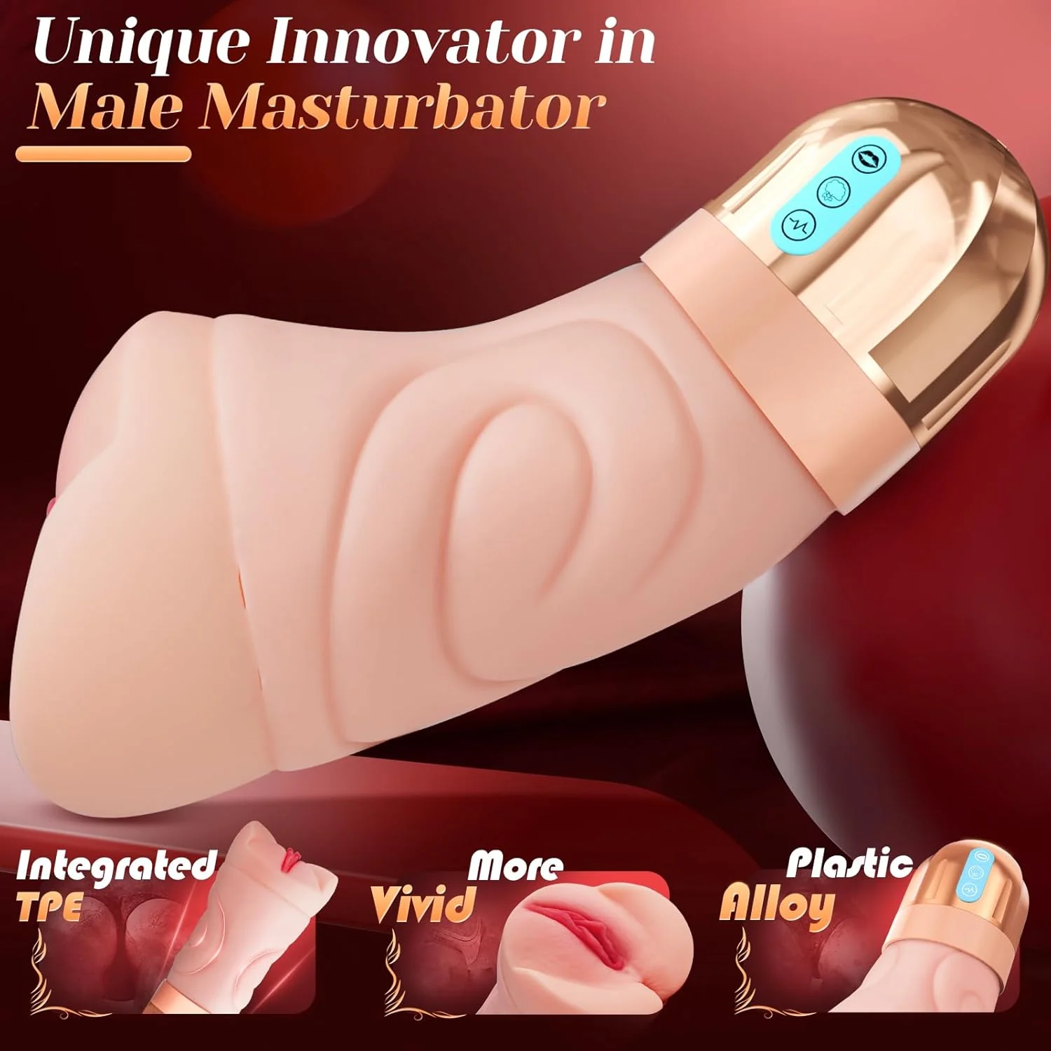HaloFlicker Pocket Pussy Masturbator - Image 2