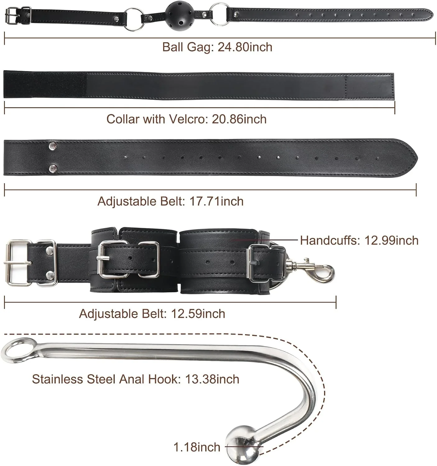 HushBound BDSM Anal Hook Bondage Kit - Image 5
