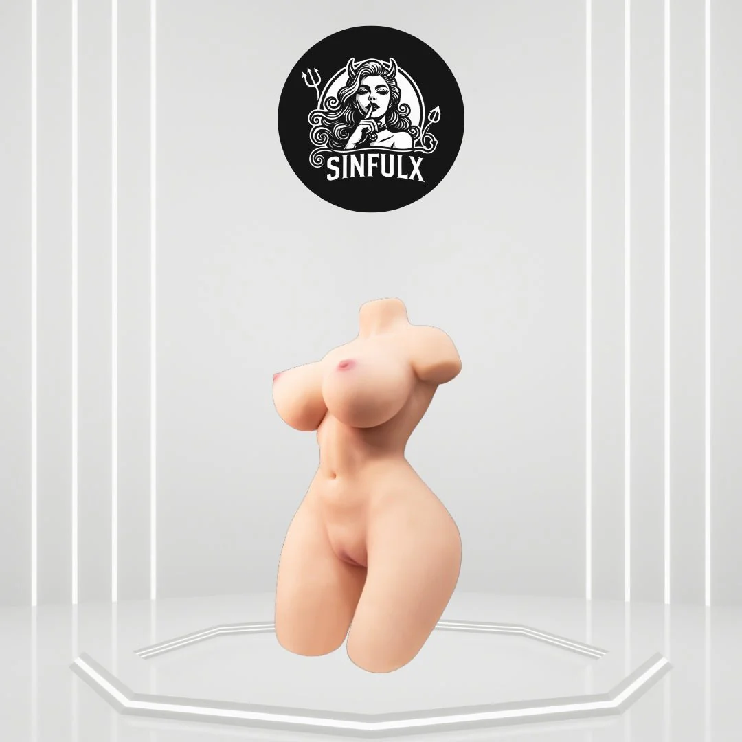 LustDiva 3-in-1 Realistic Sex Doll Torso with Vaginal, Anal & Breast Play