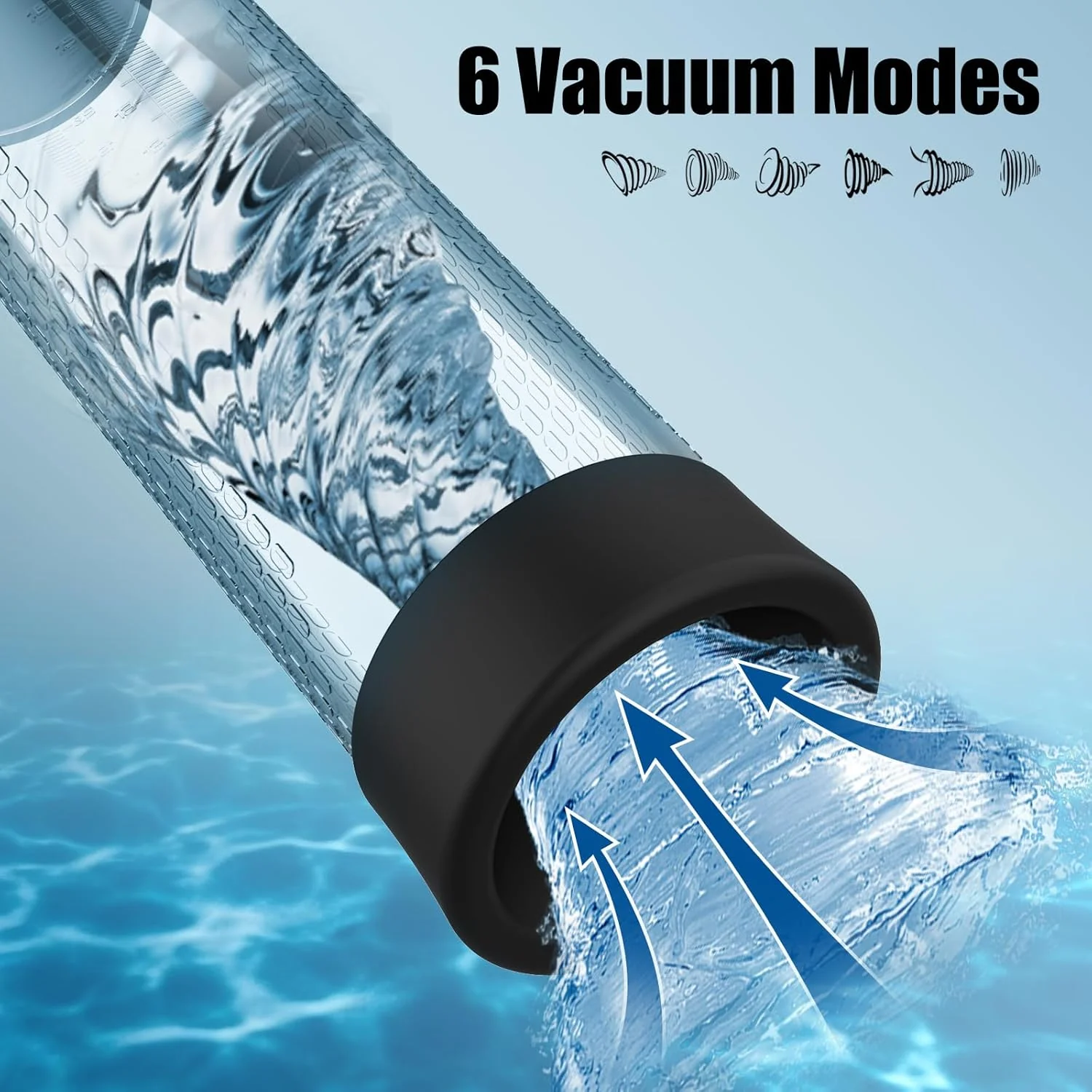 CoreDrive Electric Penis Pump 6 Modes LED Display - Image 3