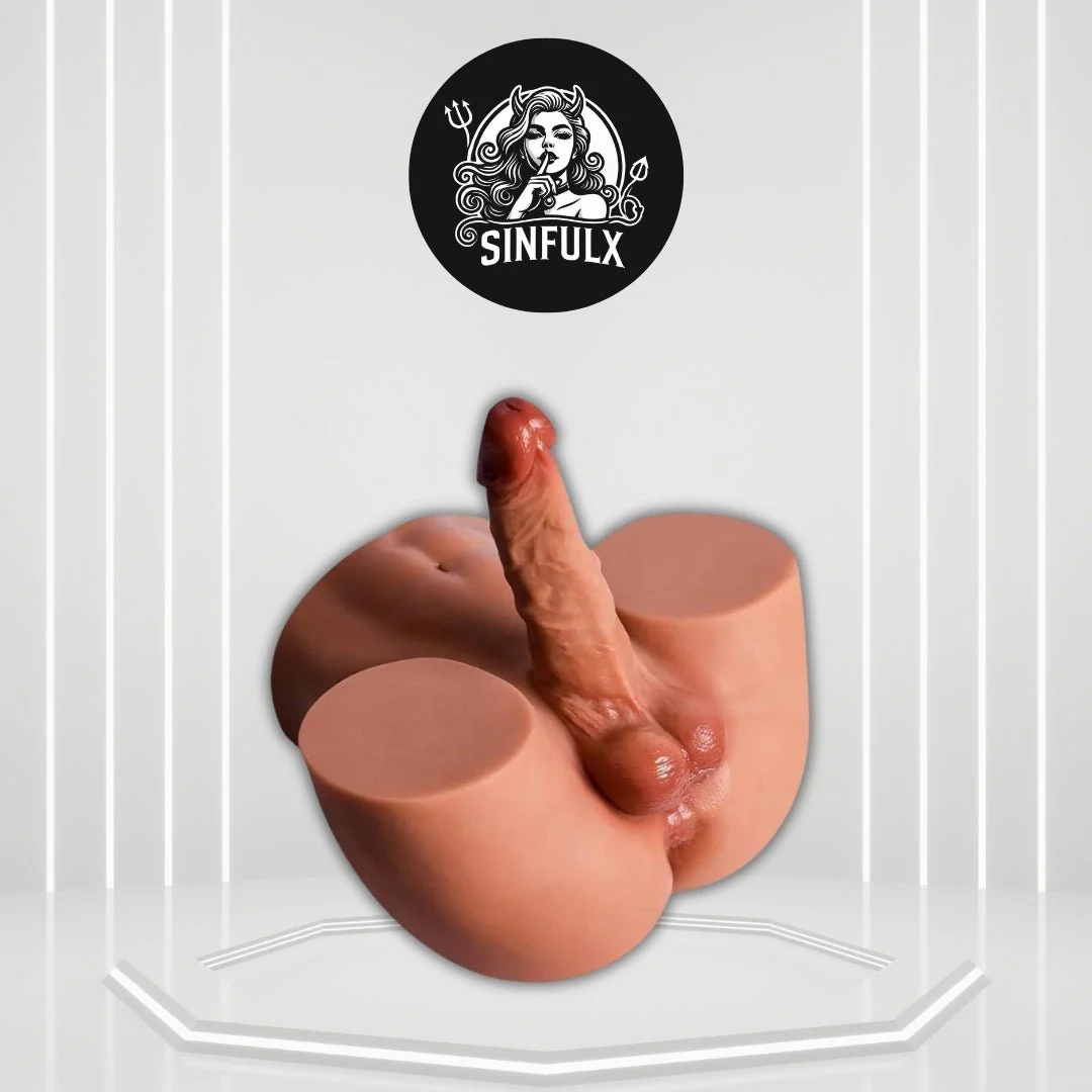 DualForm Male Sex Doll Torso 7in Dildo 10LB