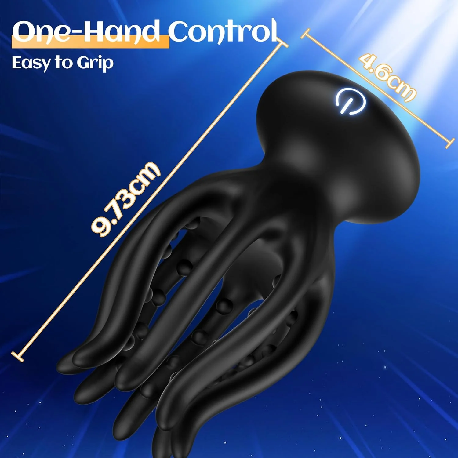 OctoGripX Tentacle Penis Training Vibrator 10 Modes 360 Wrap - Image 9
