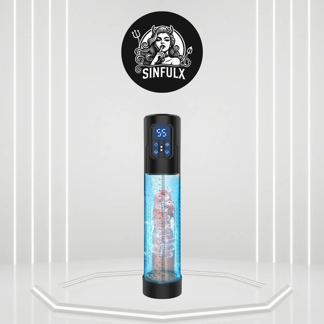 MaxExtender 2-in-1 Penis Pump & Male Masturbator – 4 Training Modes, Auto-Suction