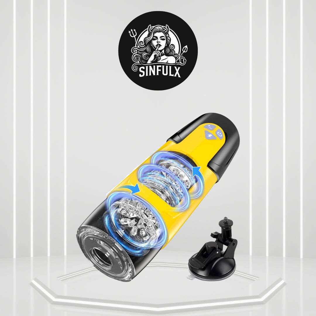 Automatic Male Stroker - 7 Thrusting & Rotating Modes