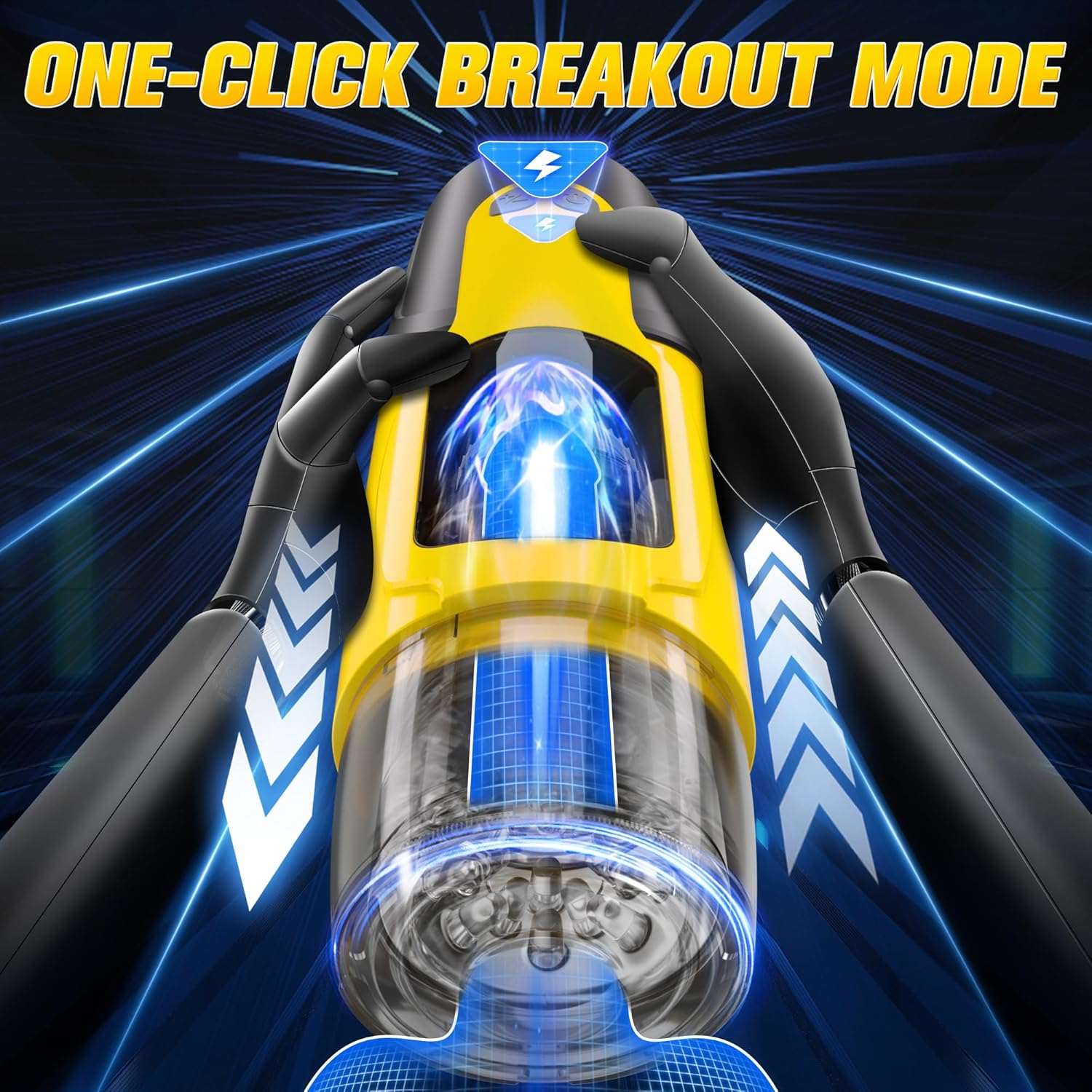Automatic Male Stroker - 7 Thrusting & Rotating Modes - Image 3