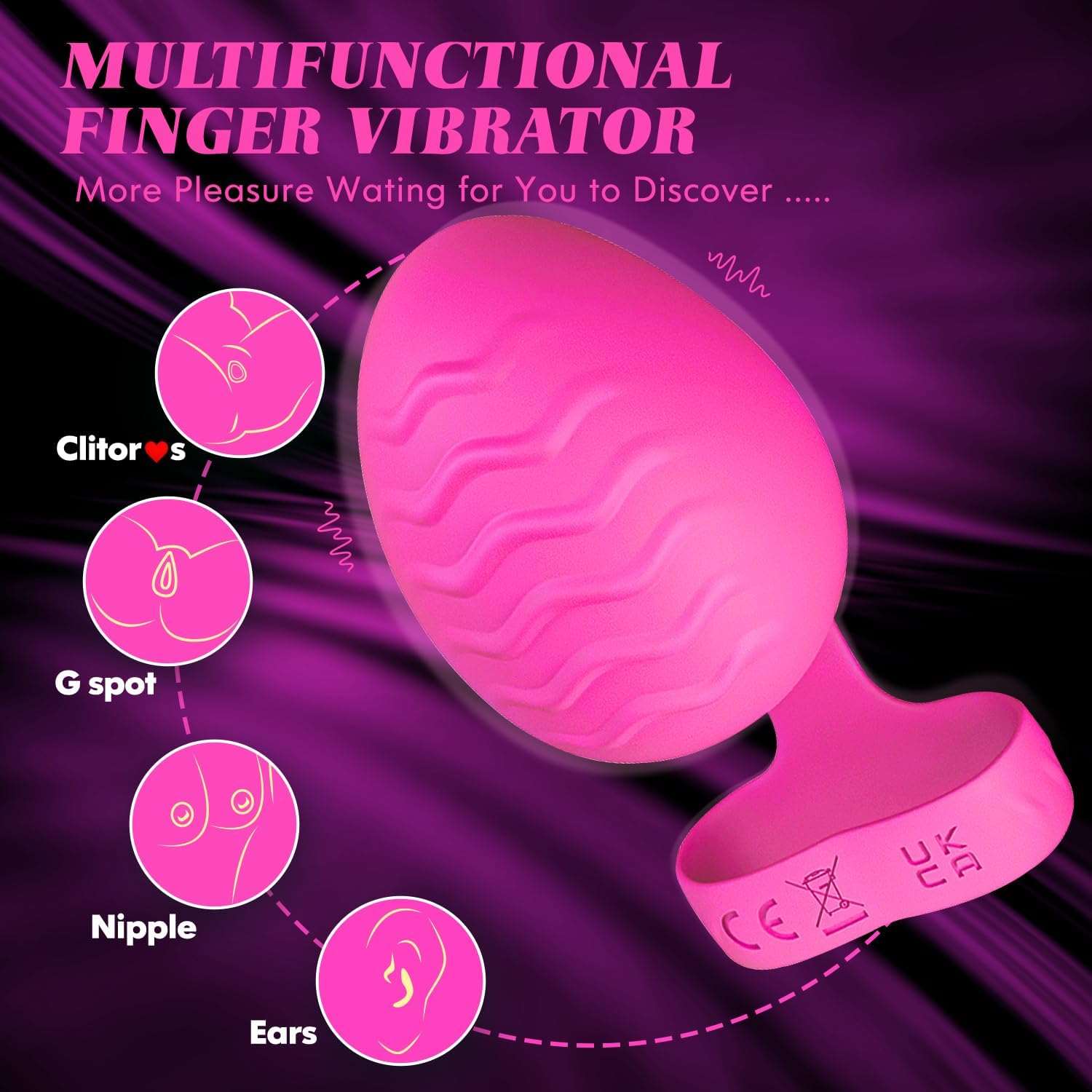 MysticTouch Mini Finger Vibrator Egg - Image 2