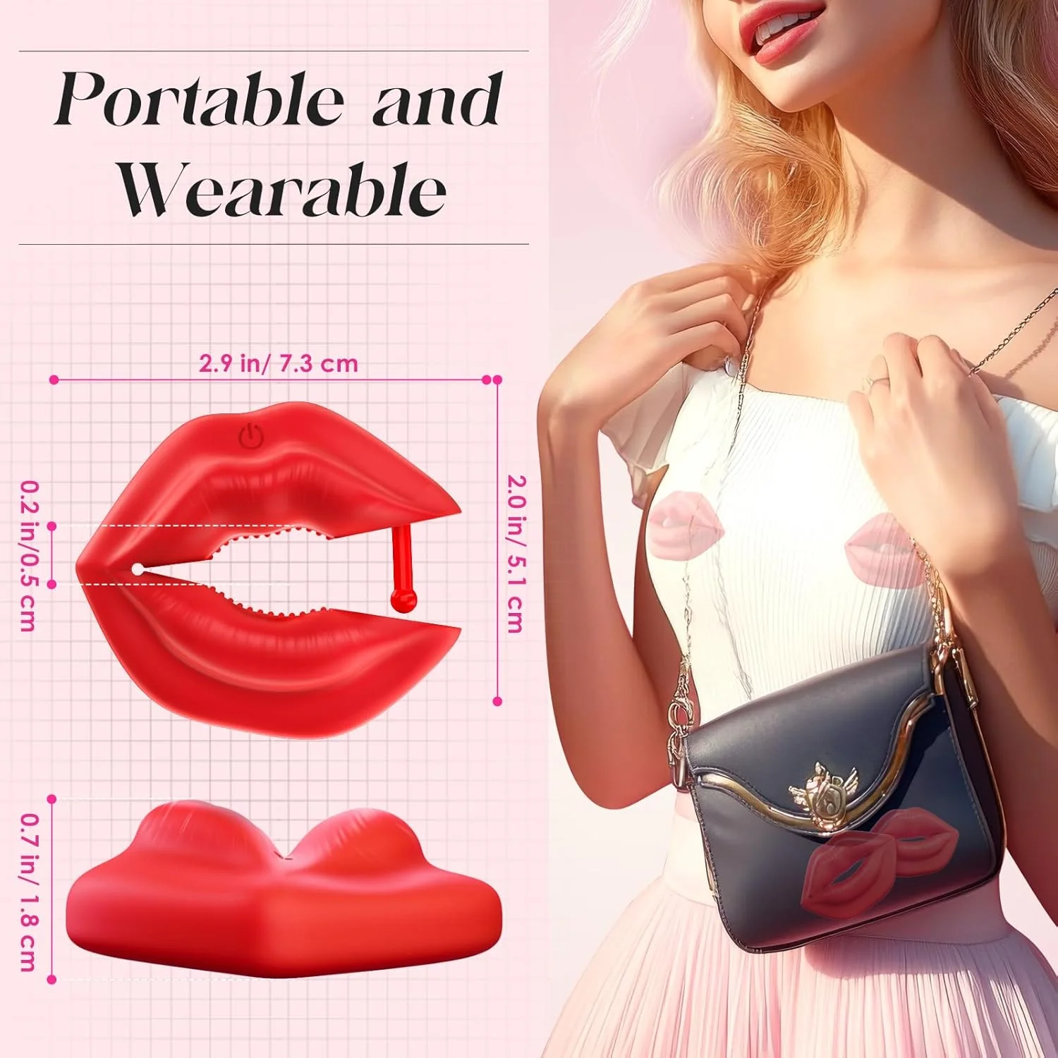 AetherSync App-Control Nipple Clamps AI App Remote 10 Modes - Image 6